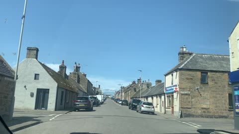 Driving to Burghead, Moray (26/06/2025)