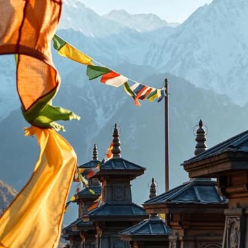 Nepal – Peaks, Prayer Flags & Himalayan Spirit 🏔️🕉️🌄