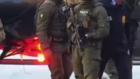 CLEAR FOOTAGE (Minutes ago) Pay close attention to the expression on his face