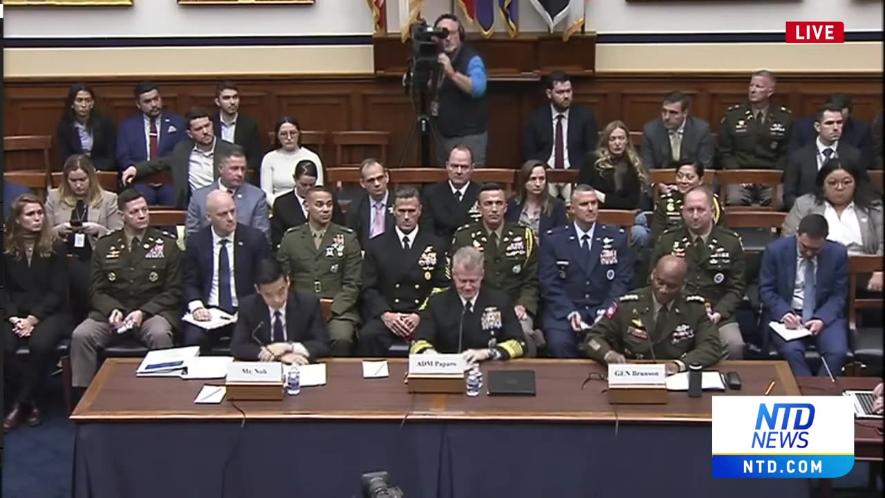 LIVE: House Panel Reviews US Military Posture in Indo-Pacific Region