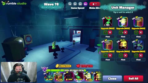 ROBLOX SPONGEBOB TOWER DEFENSE!!! ACHIEVED MANTIS BOT!!!!