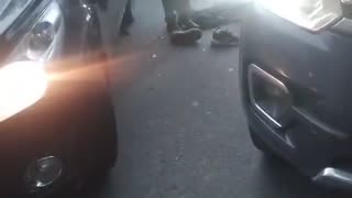 ¡Otra tragedia! Motociclista quedó atrapado en las llantas de un tractocamión en Girón