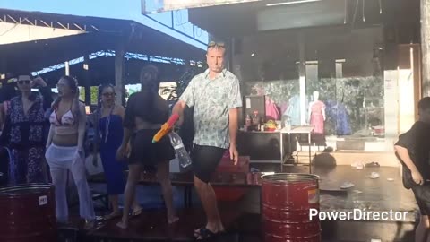 Water Fights in Thailand! Songkran Festival Full Experience