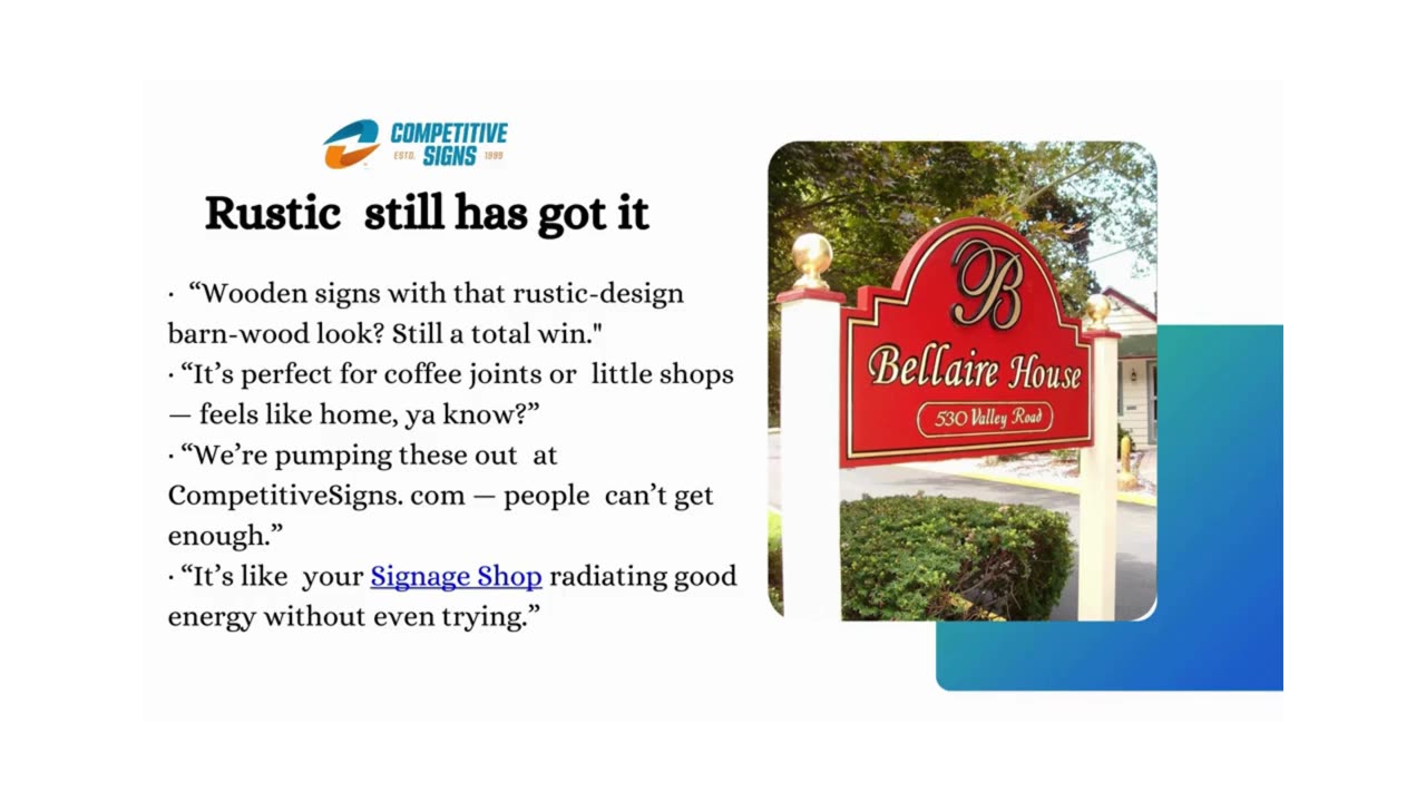Top Wooden Sign Trends for 2025: Rustic, Modern, and Everything in Between