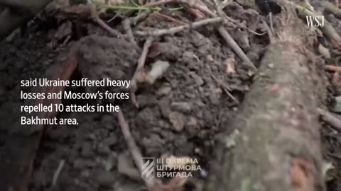 Watch: Ukrainian Troops in Fierce Trench Battle Near Bakhmut WSJ News