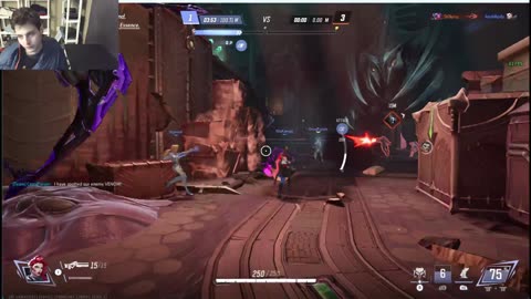 Marvel Rivals Online Competitive Match #231 Part #2 On The PC While Playing As Black Widow