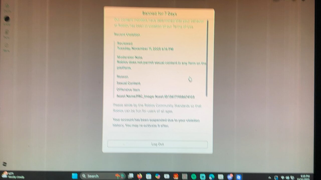 Roblox bans good users