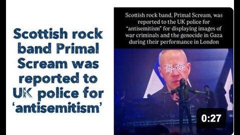Scottish rock band Primal Scream was reported to UK police for ‘antisemitism’