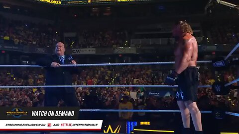 Brock Lesnar reunites with Paul Heyman for signature introduction_ Wrestlepalooza 2025 highlights