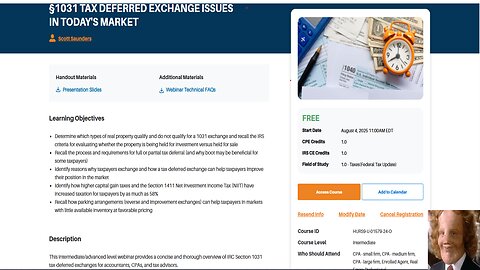Rockydennis Presents 1031 Exchange Issues