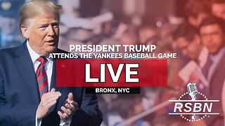 LIVE: President Trump Attends the Yankees Baseball Game - 9/11/25