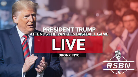 LIVE: President Trump Attends the Yankees Baseball Game - 9/11/25