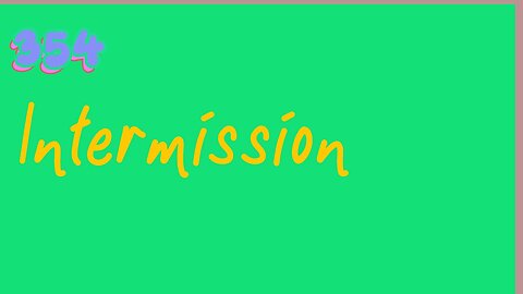 Midnight Oblivion Pt 354: Intermission
