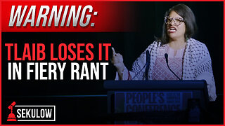 WARNING: Tlaib Loses it in Fiery Rant