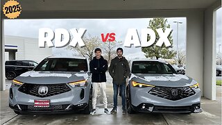 ADX vs RDX in the 2025. The Acura SUV 5 passengers!