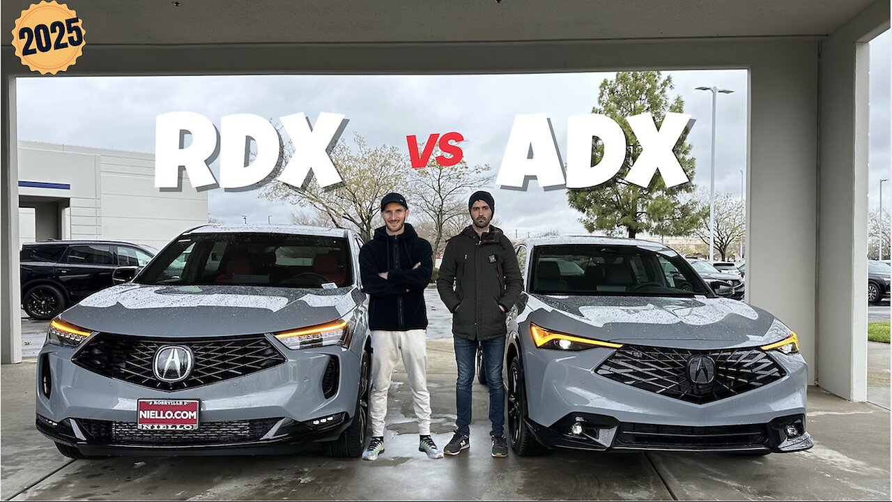 ADX vs RDX in the 2025. The Acura SUV 5 passengers!