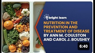 BrightLearn - Nutrition in the Prevention and Treatment of Disease by Ann M. Coulston and Carol J. Boushey