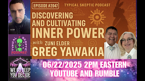 🎙️ TSP #2047 – Discovering and Cultivating Inner Power with Zuni Elder Greg Yawakia