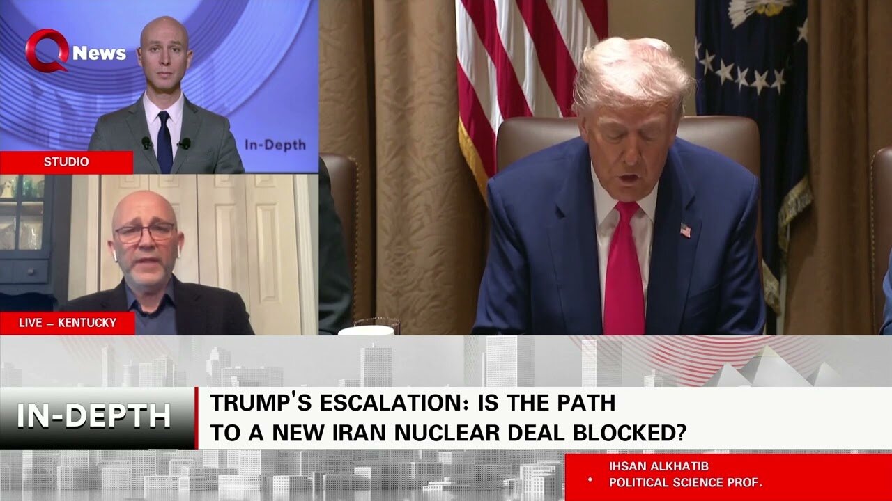 Trump favors economic pressure over military action against Iran: Ihsan Alkhatib