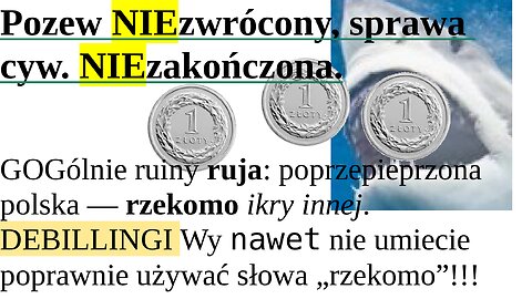 Przerzutnik BIELMOstabilny÷÷Polacy Chłopami pańszczyźnianymi?|PRZECZYpospolita:kREDyty—w[r]½•bogaci