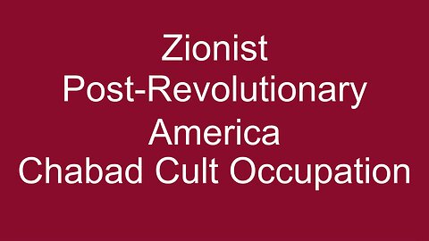 Zionist Post-Revolutionary America