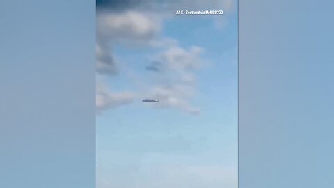 UFO Filmed over Scotland