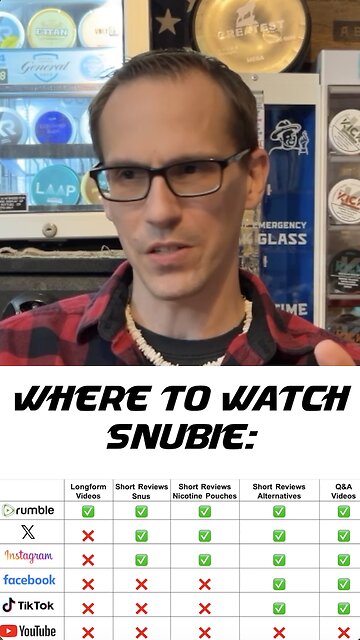 Snubie's Censorship & Rumble Shorts