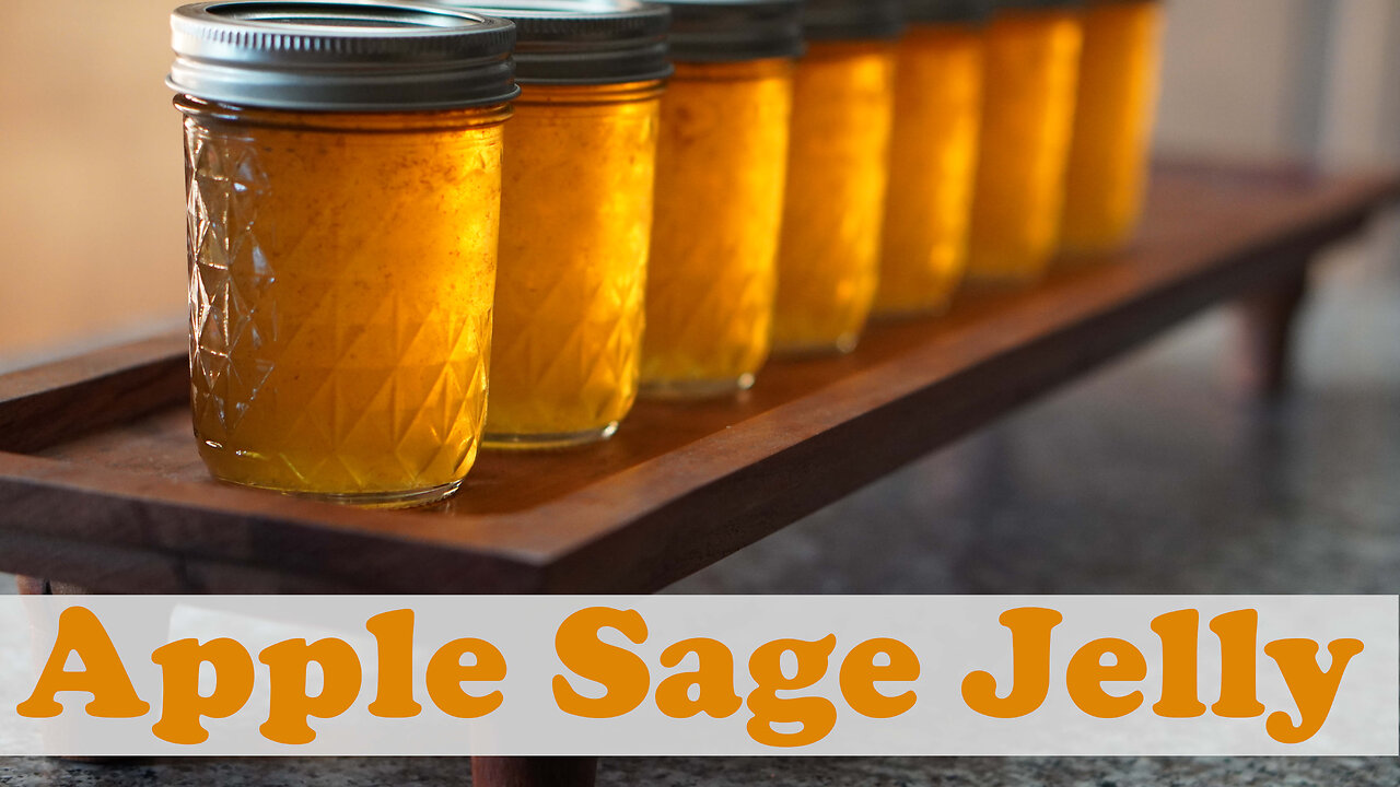 Apple Sage Jelly Canning Recipe