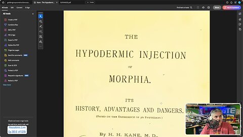 Intramuscular injection vaccines: A product of USA 1st opioid morphine epidemic (283.E v2)