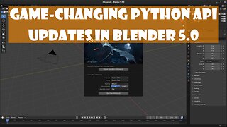 Blender 5.0 Python API Explained: Breaking Changes You NEED to Know!
