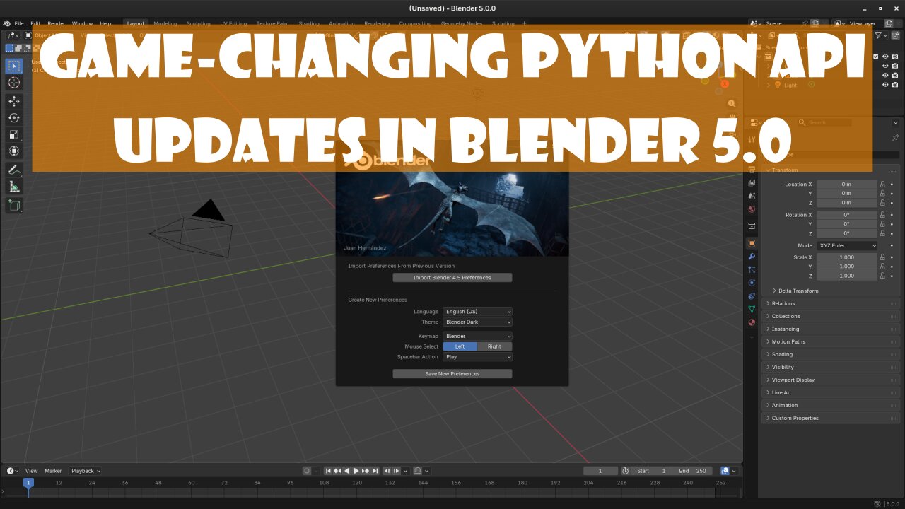 Blender 5.0 Python API Explained: Breaking Changes You NEED to Know!