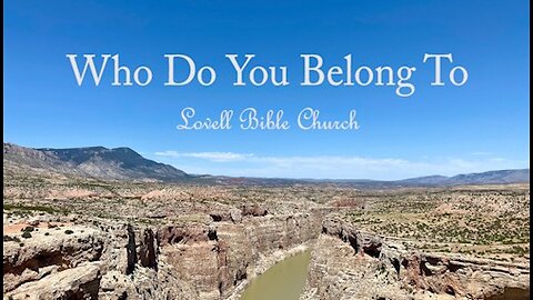 Who Do You Belong To