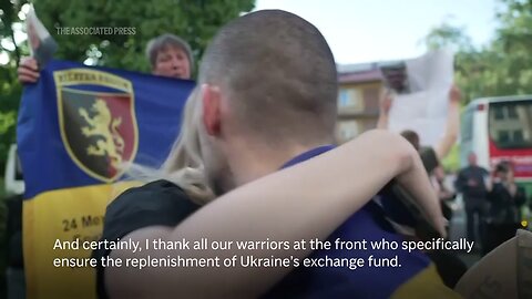 Zelenskyy praises return of Ukrainian prisoners in swap with Russia