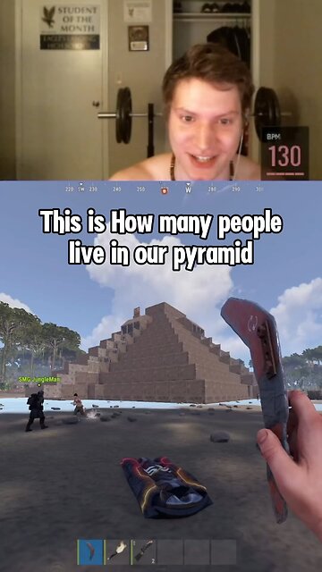 How many people live in our pyramid