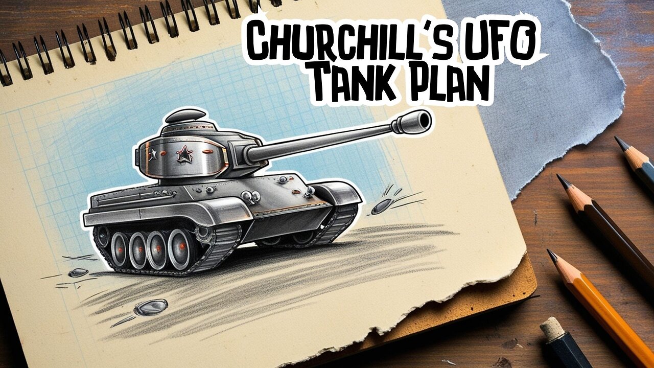 Winston Churchill's Wild UFO Tank Proposal: Unbelievable History