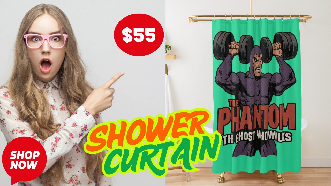 "Shop the Best Selling Shower Curtain for ONLY $55 – Limited Stock, Click the Link Below!