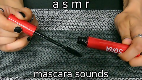 ASMR Mascara Sounds (no talking, scratching, brushing)
