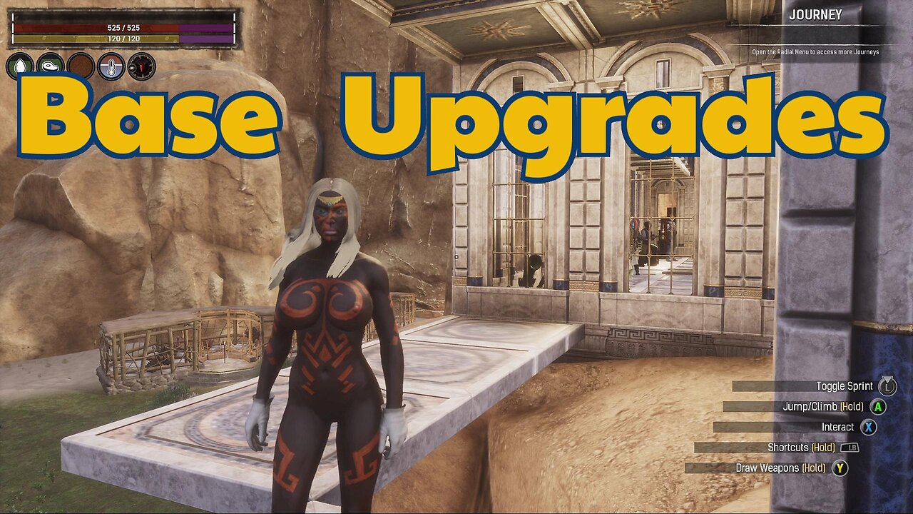 Conan Exiles Naked base upgrades Busty boobs Breast expansion huge tits pussy