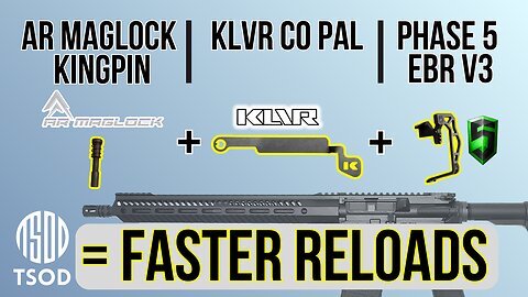FAST CA Reloads? KLVR Co PAL + AR Maglock Kingpin + Phase 5 EBR Install & Demo!