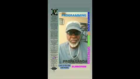 ▪︎PROGRAMMING AND PROPAGANDA▪︎