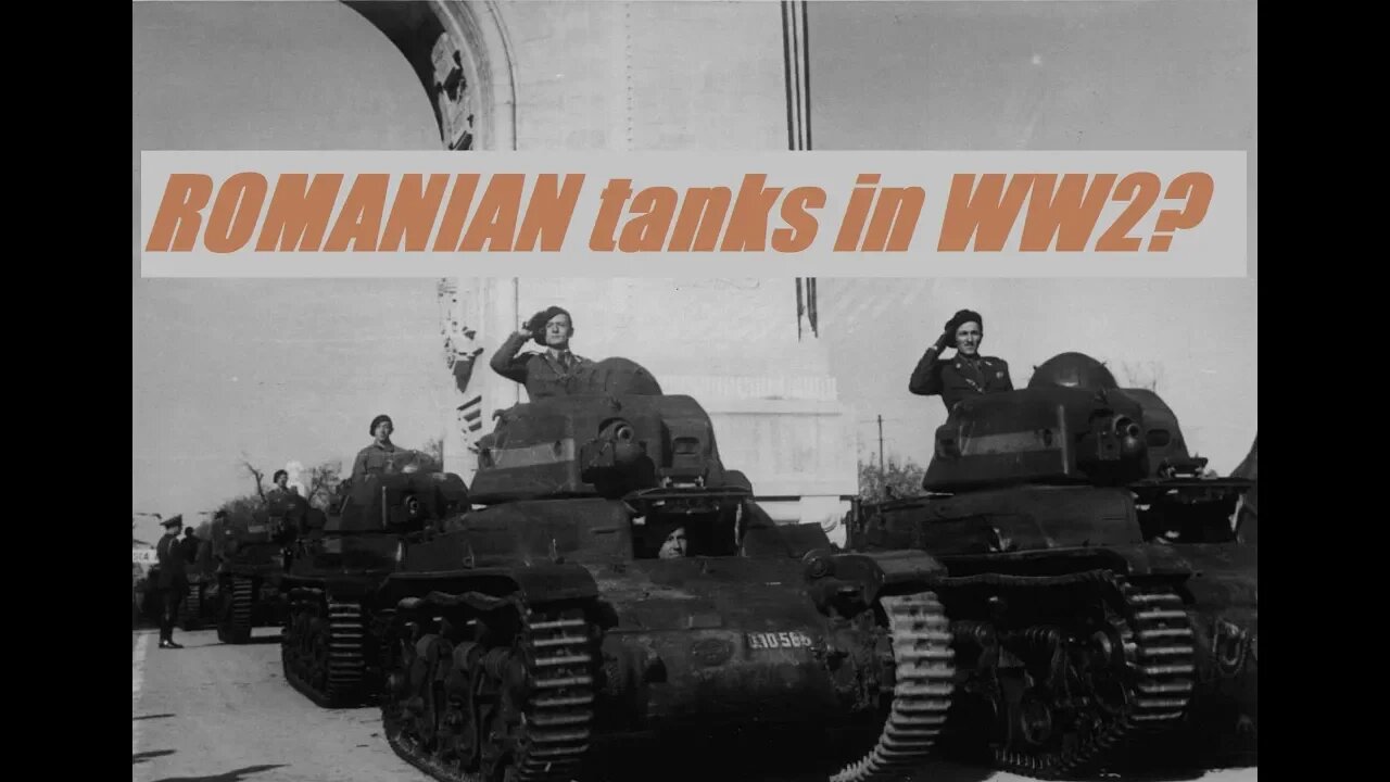 ROMANIAN tanks in Second World War?
