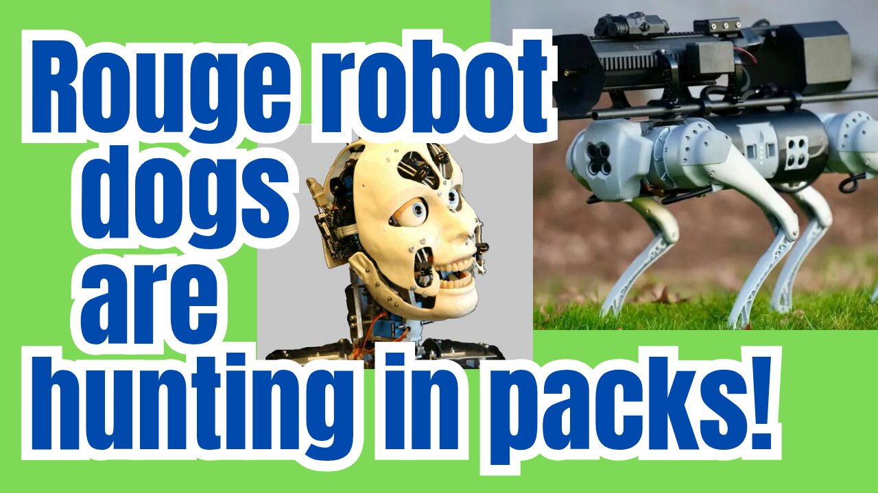 Save yourself from marauding robot dogs NOW!