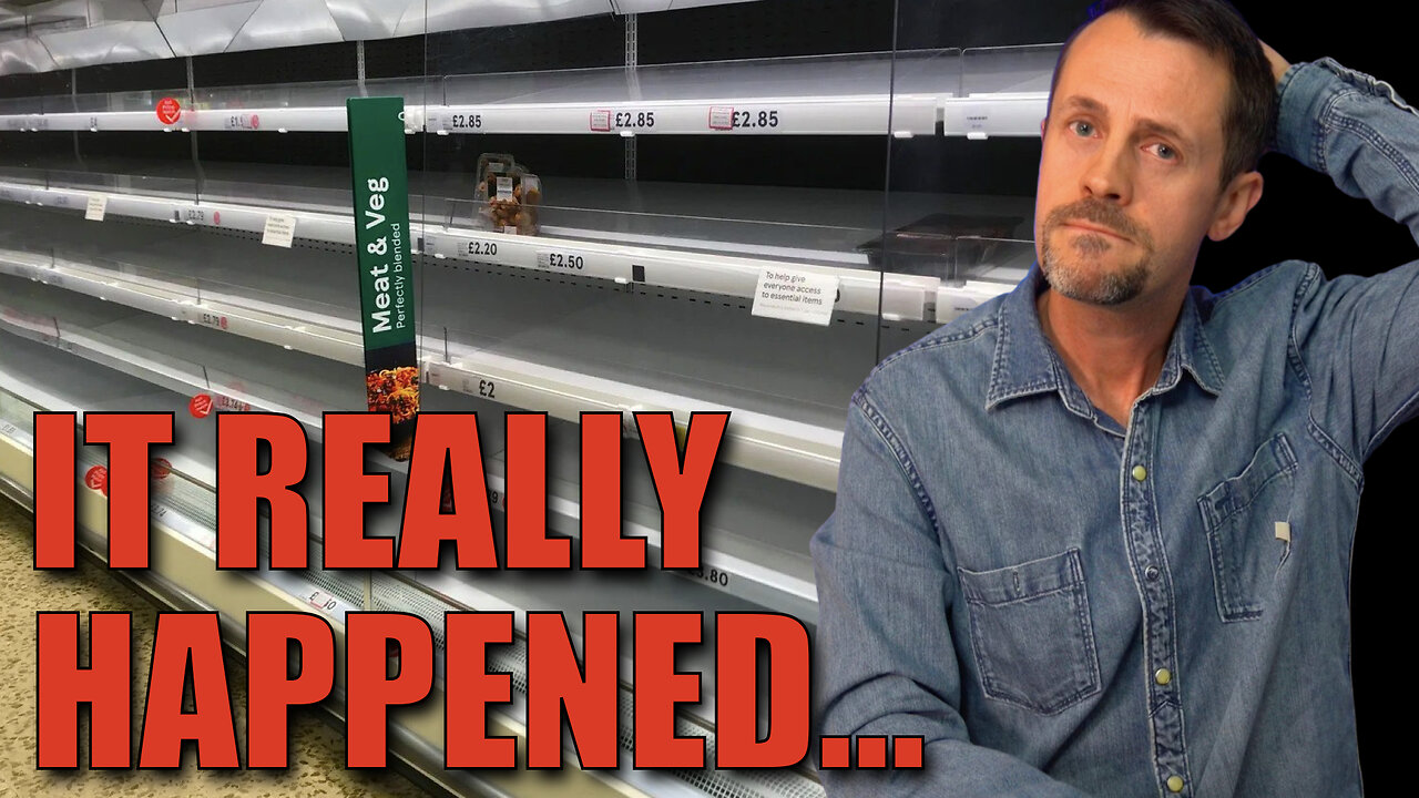 ⚠️ “We’re Running Out Of Food!” - (Says National Farmers Union)