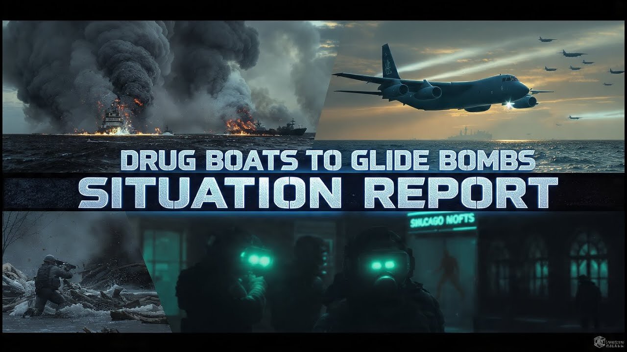 Monkey Werx- -----Drug Boats and Glide Bombs - Situation Report