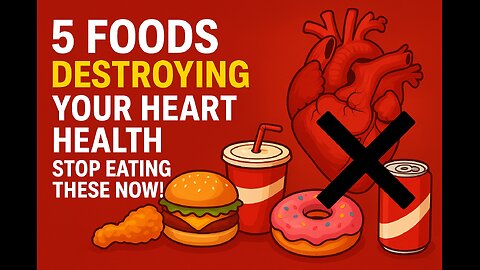 5 Foods Destroying Your Heart Health — Stop Eating These Now!