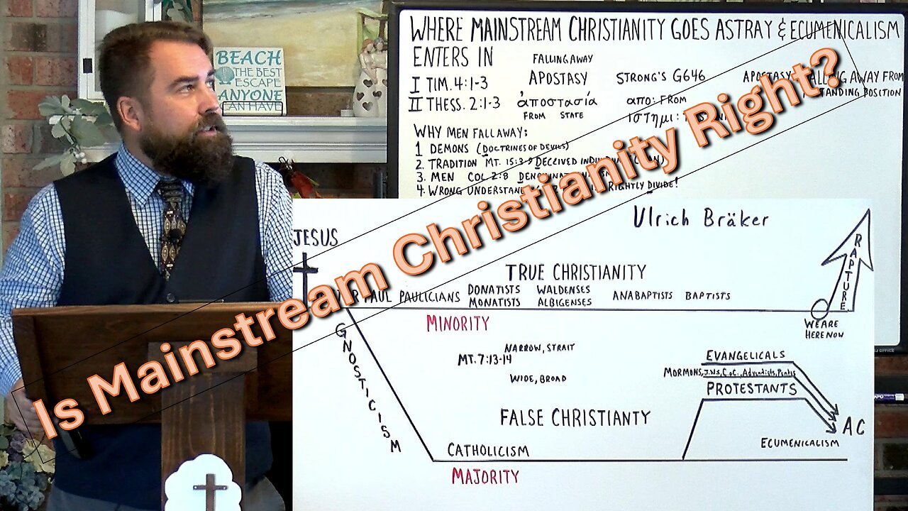Where Mainstream Christianity Goes Astray and Ecumenicalism Enters In