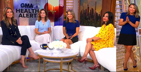 Ginger Zee and Dr Tara Narula (with Rhiannon and Rebecca) Jun 26 2025