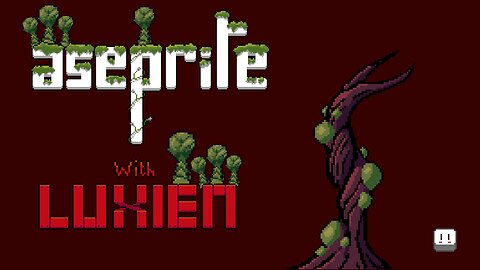 Metroidvania Style Alien Tree Timelapse!