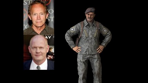 Video Game Voice Comparison- General Shephard (Call of Duty)