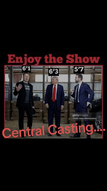 IS CHARLIE KIRK CENTRAL CASTING ? [ PAR FOR THE COURSE ? ]